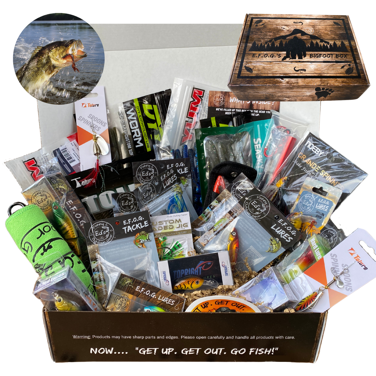 E.F.O.G.'s BIGFOOT Bass Fishing Gift Box