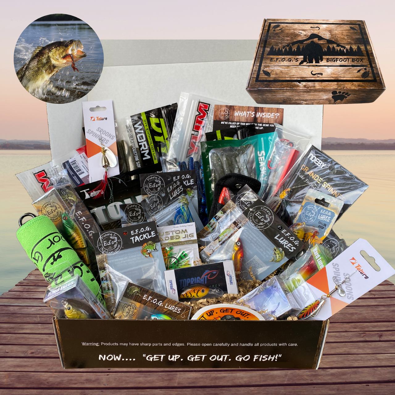 e-baits tackle subscription box Inshore Saltwater Fishing Discover the thrill of fishing with the Regular Box Bentobox from the hookup tackle
