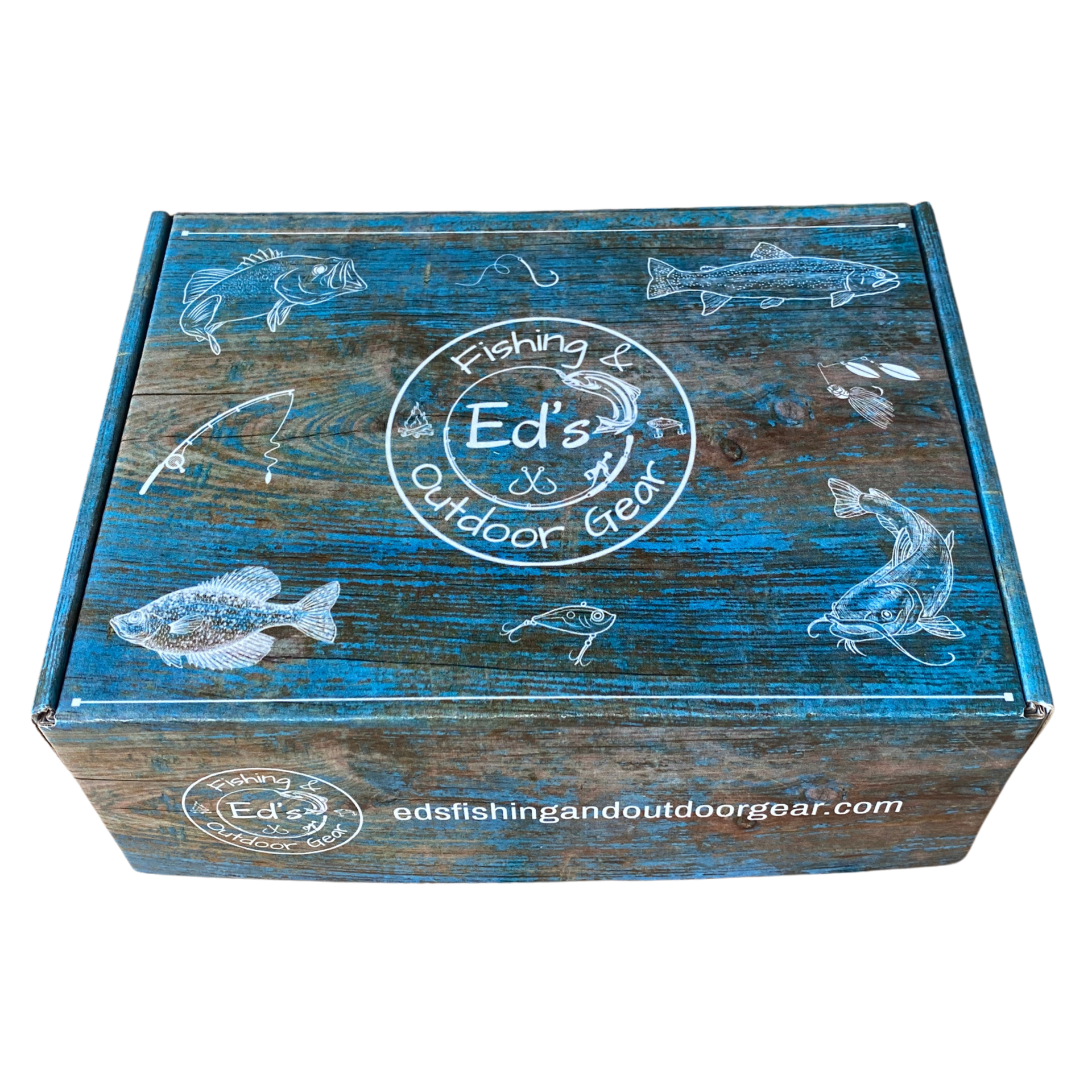 Ed's Freshwater Trout Fishing Gift Box, 12-13+ types of Premium Lures