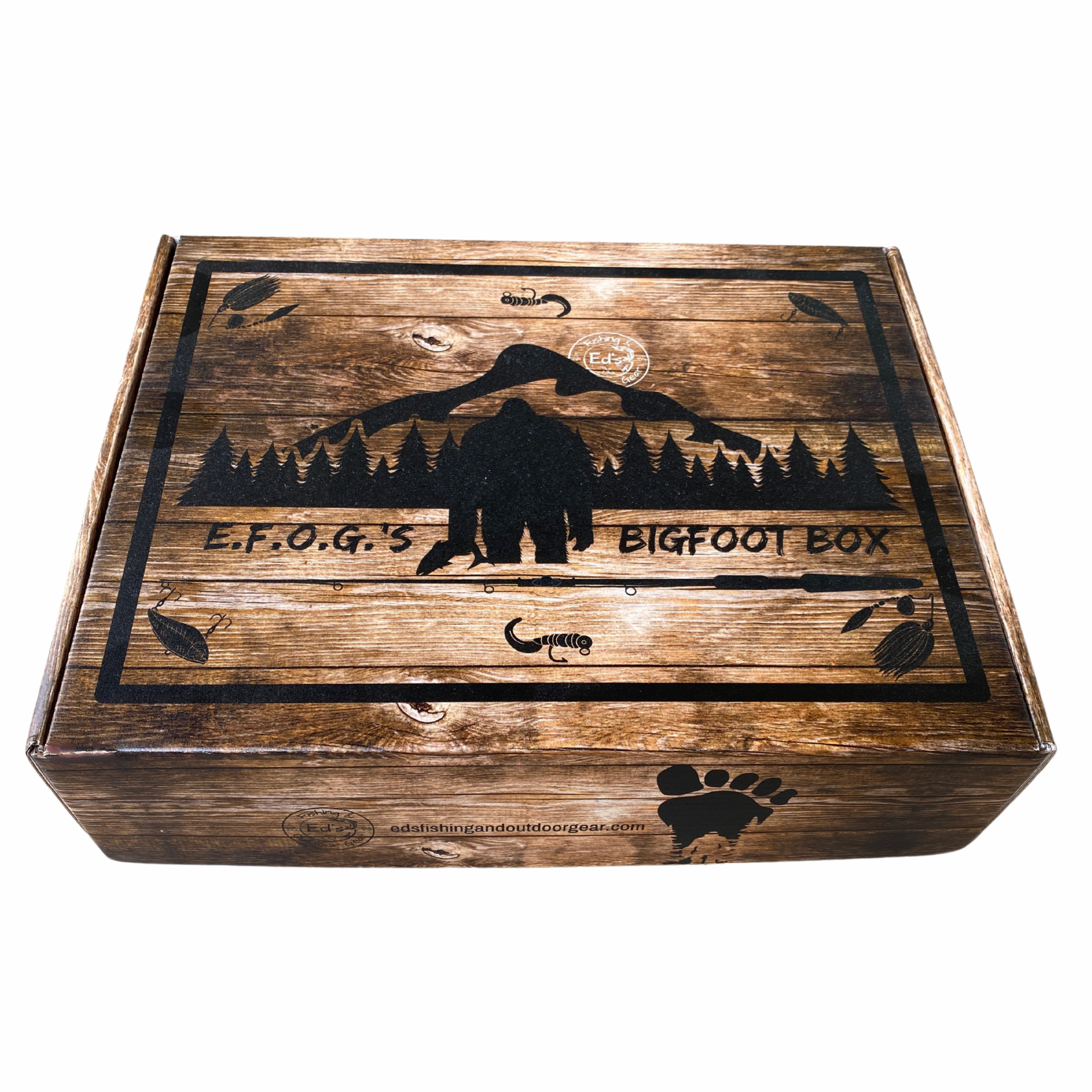 Ed's Ultimate Bigfoot Bass Fishing Gift Box, 28+ types of Premium Lures and Tackle, Original Edition