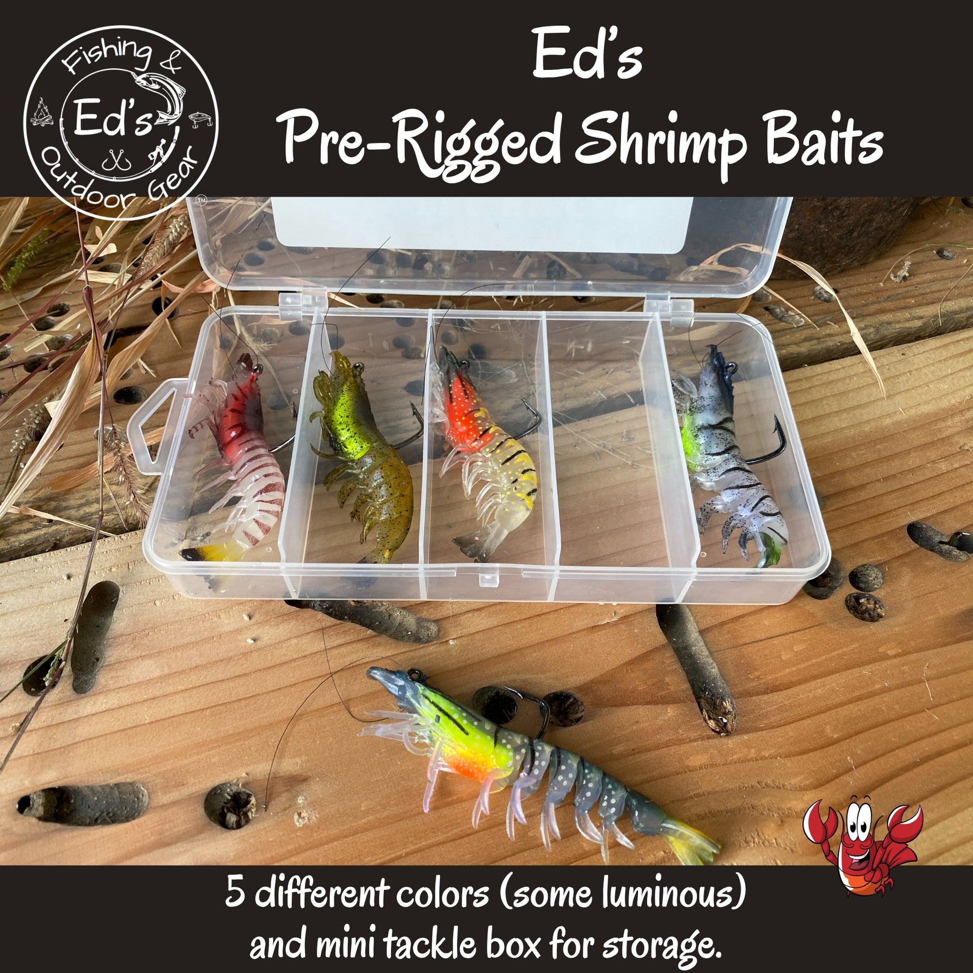 E.F.O.G's PRE-RIGGED SHRIMP Bait E.F.O.G's PRE-RIGGED SHRIMP Bait