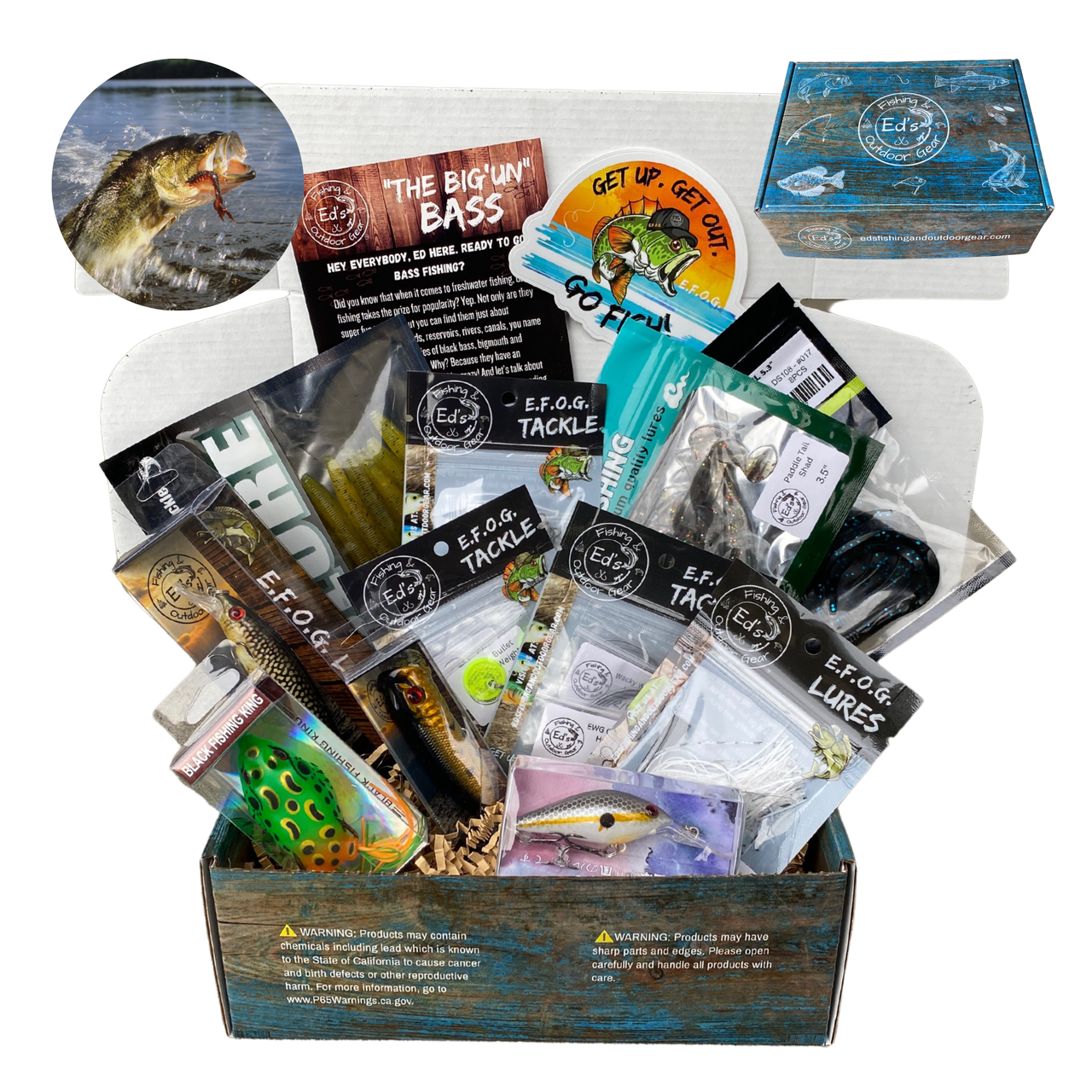 E.F.O.G.'s BIG 'UN Bass Fishing Gift Box